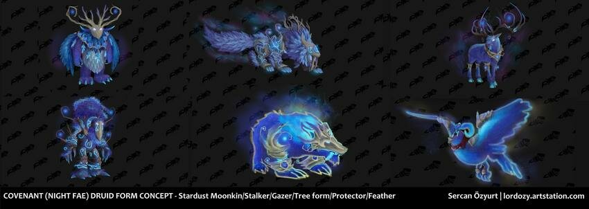 awesome-all-covenant-druid-forms-by-sercan-zyurt-breaking-news-today