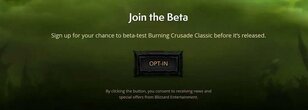 First Signs of the Burning Crusade Classic Beta
