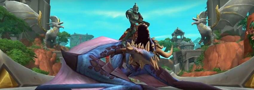 A first look at Dragon Racing (and Dragonriding) in WoW Dragonflight