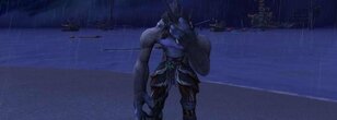 Worgen Nightmare Fuel/Hilarity on the Gear Sets Screen