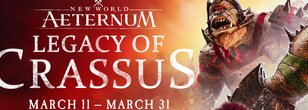 The Legacy of Crassus Event Returns to New World: Aeternum