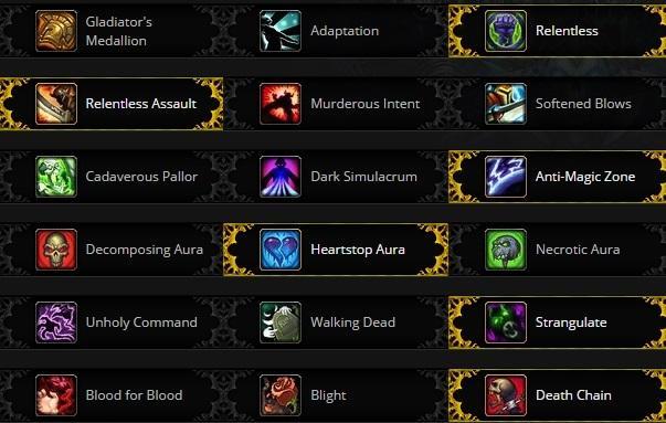 Legion PVP DK Style - Talents and Suggestions for all specs - Death ...