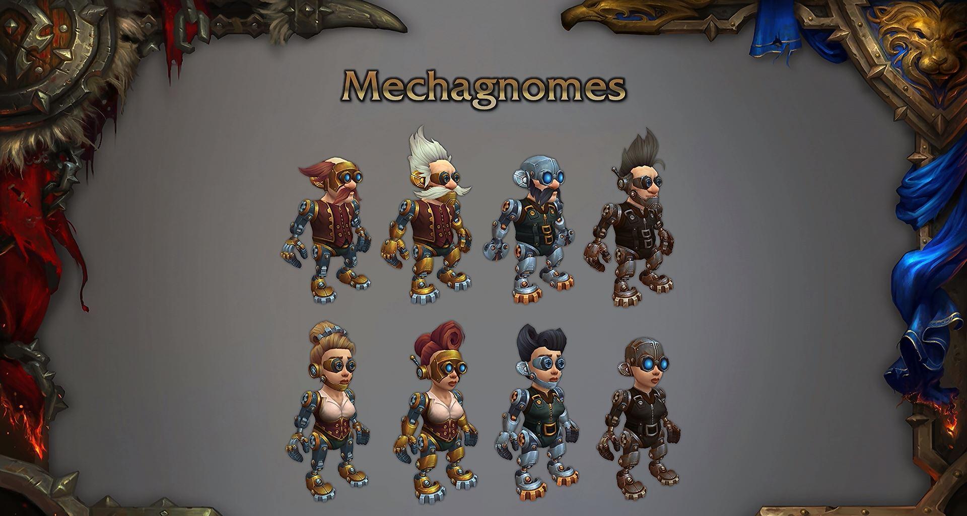 New Allied Races Preview: Vulpera and Mechagnomes! — World of