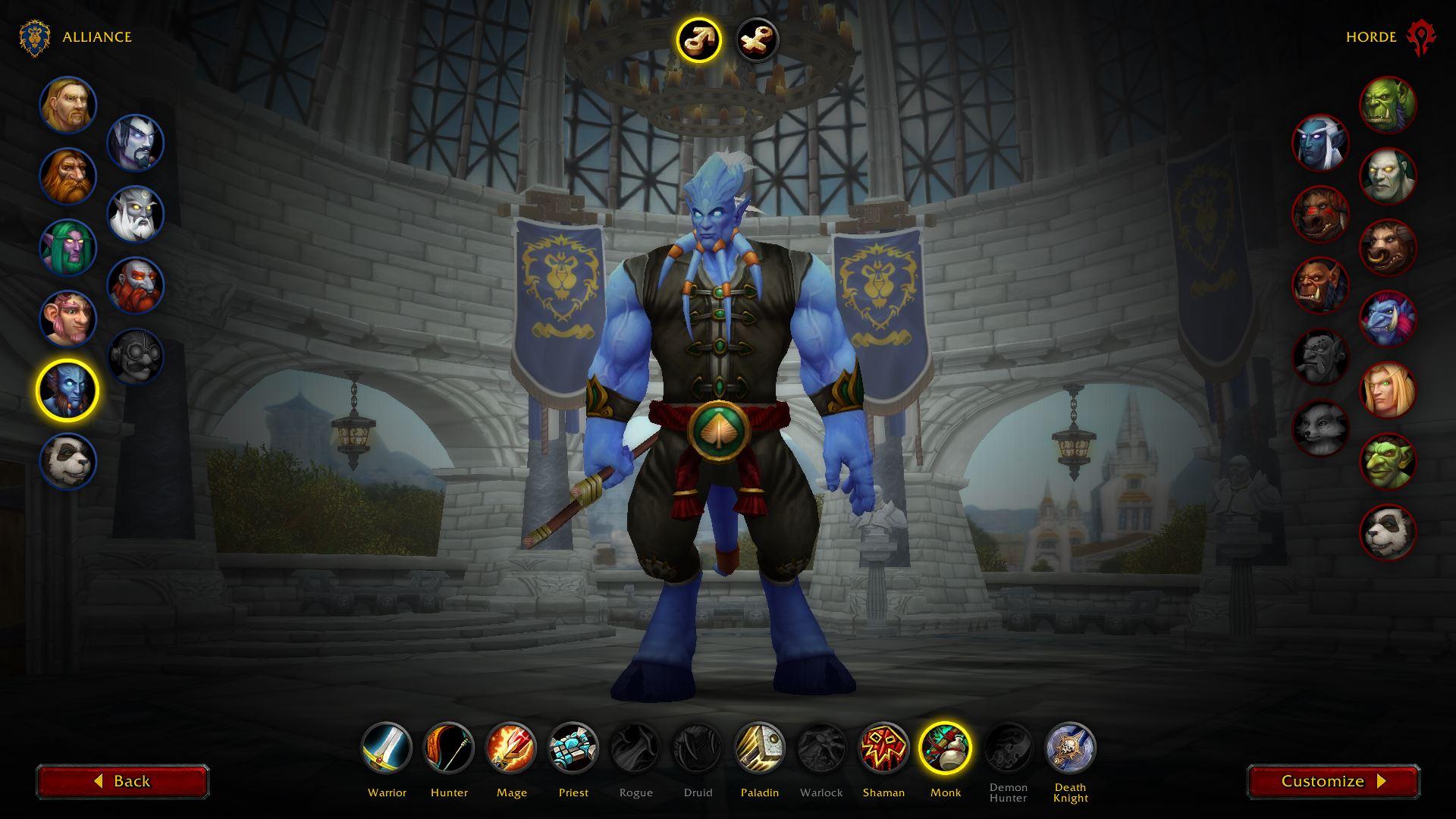 Wow Receives New Character Creation Screen In Shadowlands News