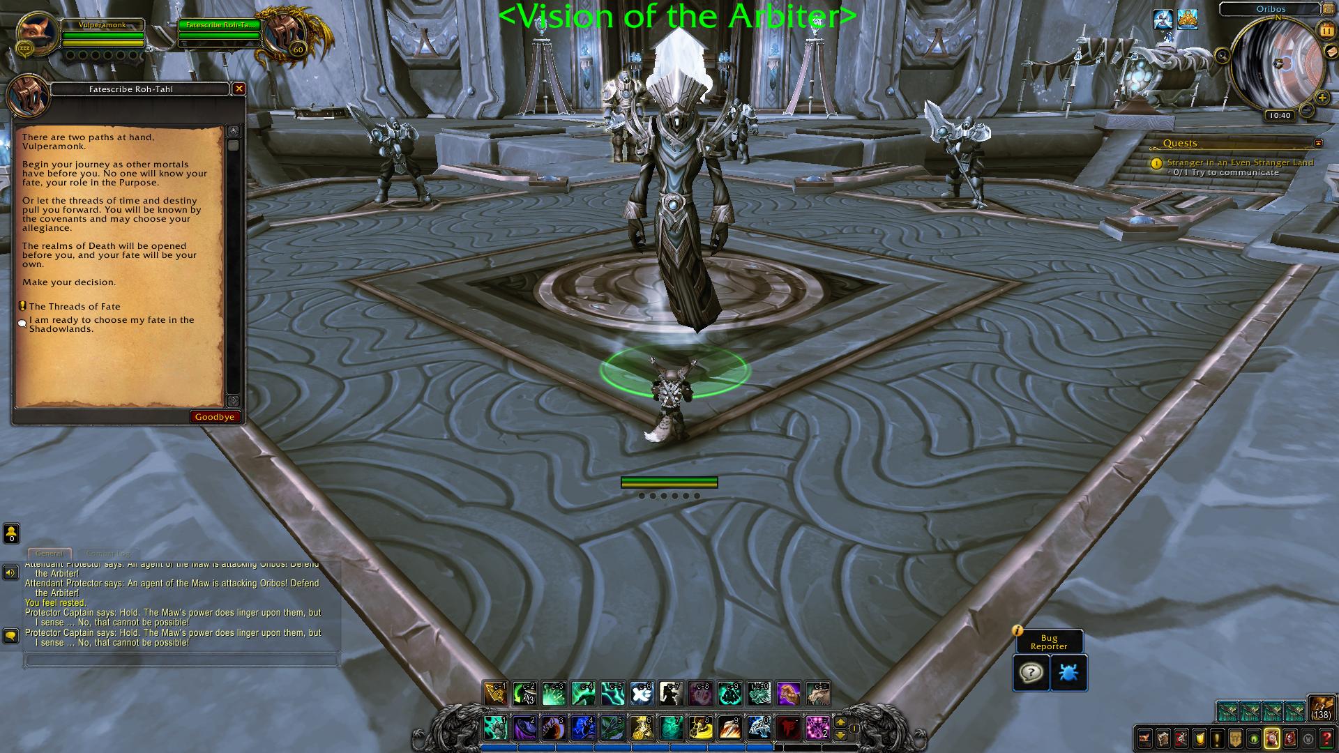 The Threads of Fate Leveling System for Alts in Shadowlands News