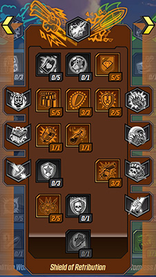 Shield of Retribution Skill Tree