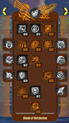 Shield of Retribution Skill Tree