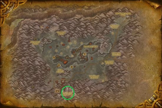 Blackrock Caverns Entrance Location