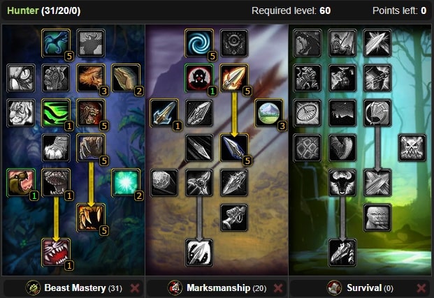 wow tbc 2.4.3 warlock pvp leveling spec