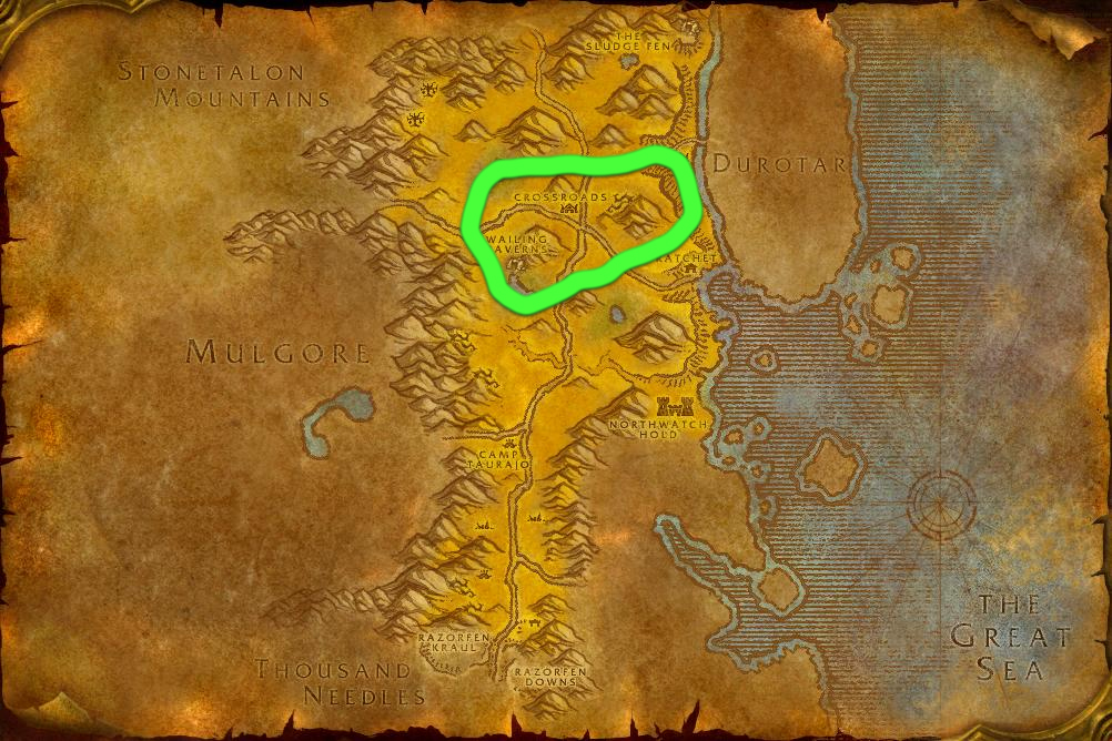 Leveling Skinning as Horde: The Barrens 50-100