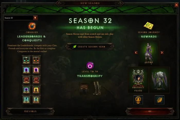 Diablo 3 Season 32