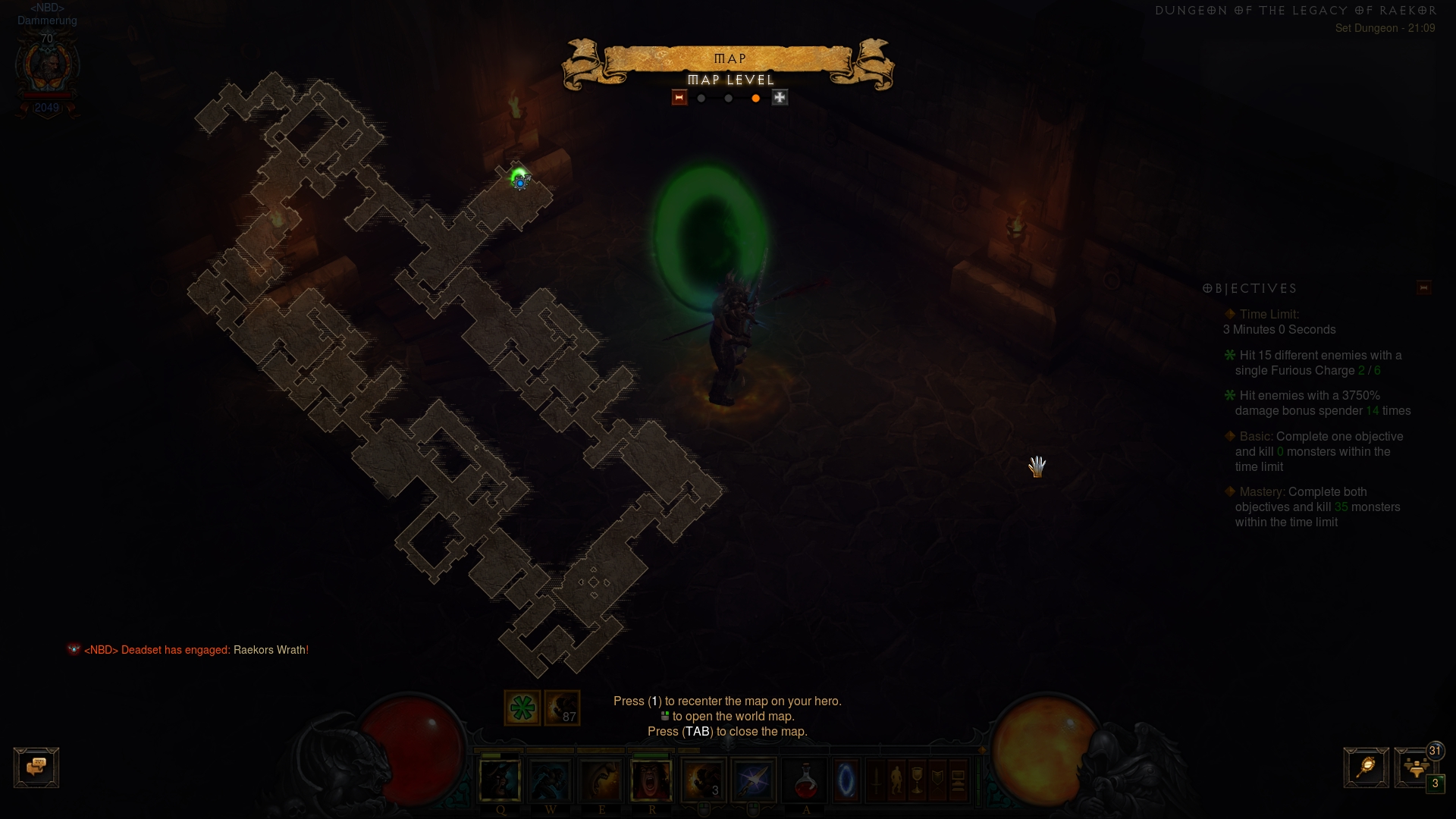 diablo 3 easy set dungeon