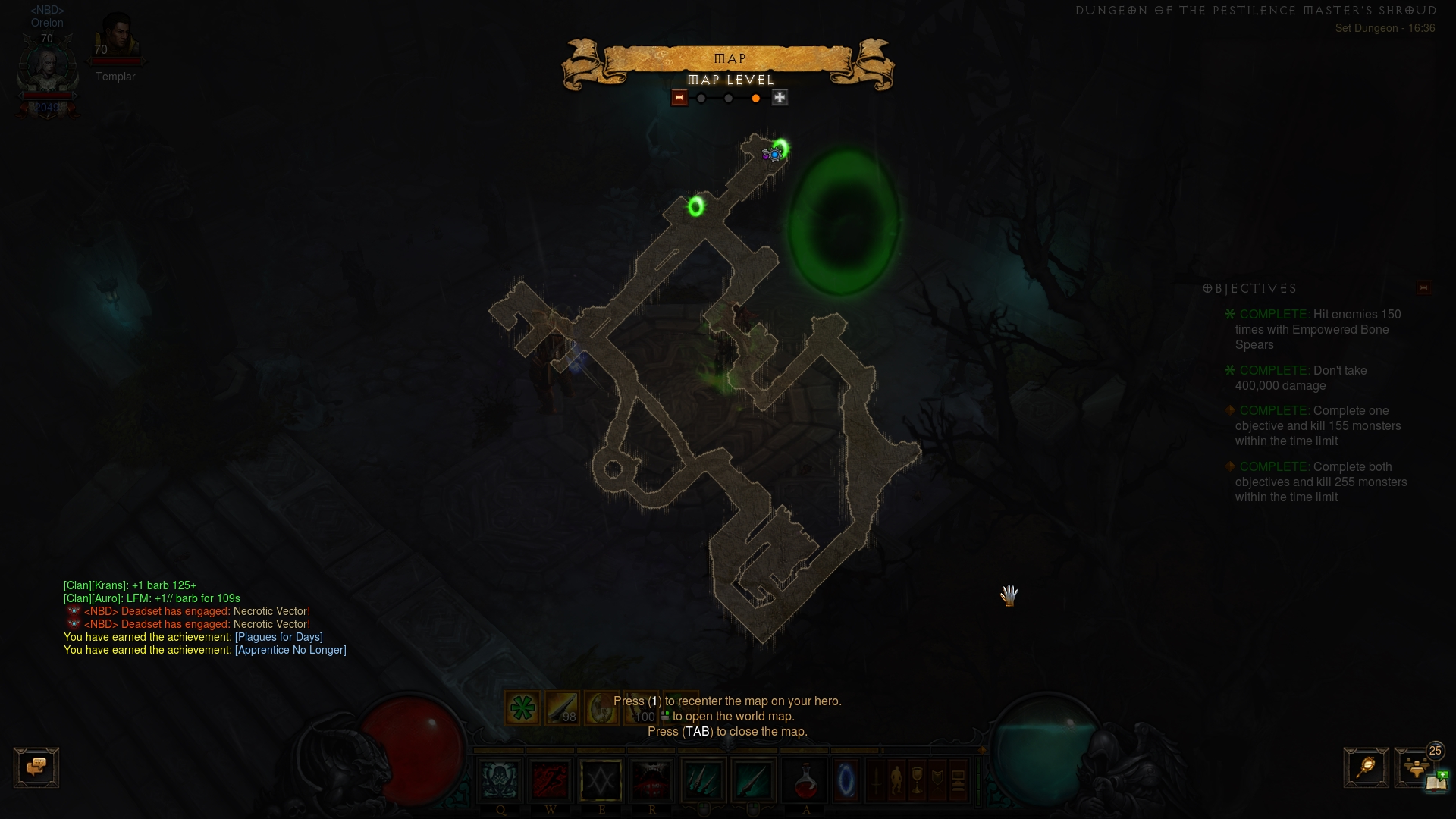 Diablo 3 pestilence set dungeon location