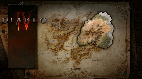 Diablo 4 Zone Изображение карты
