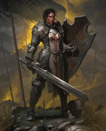 Diablo Immortal Female Crusader