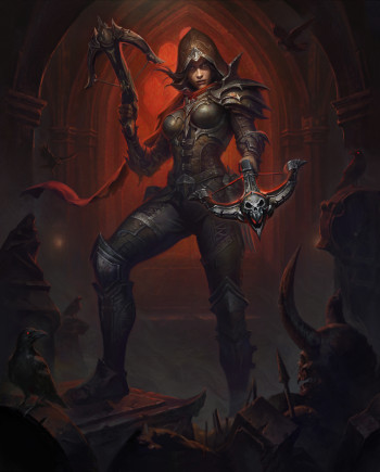 Diablo Immortal Female Demon Hunter