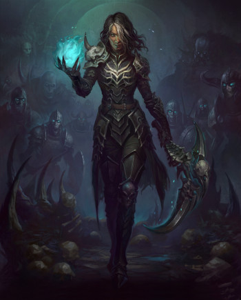 Diablo Immortal Female Necromancer