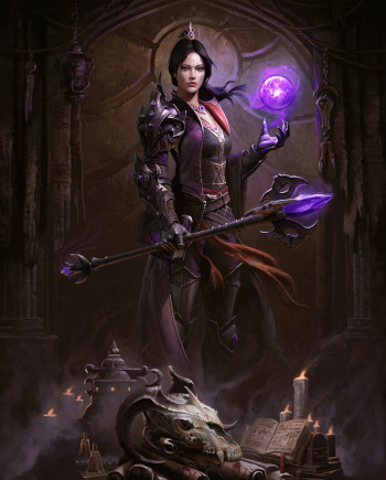 Diablo Immortal Female Wizard