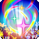Rainbow Drip Icon