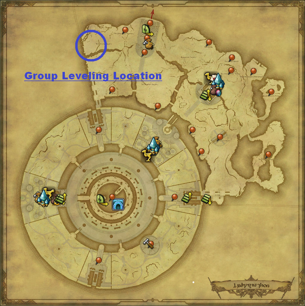 All LEVELLING LOCATIONS!