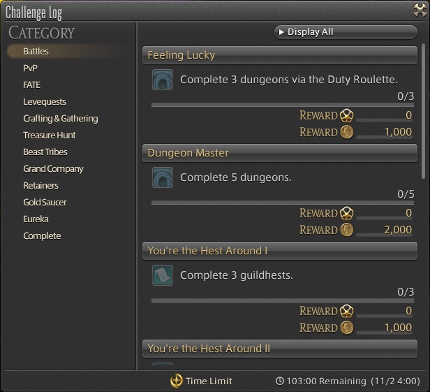 ffxiv high level dungeons or duty roulette