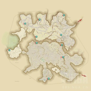 Zone 1 Aether Current Locations