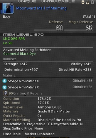 Equipment Info