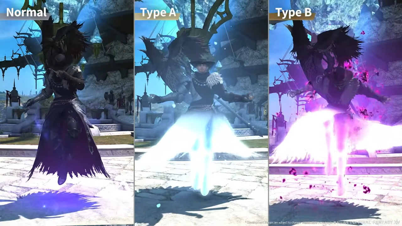 Teleport Skins Evercold FFXIV