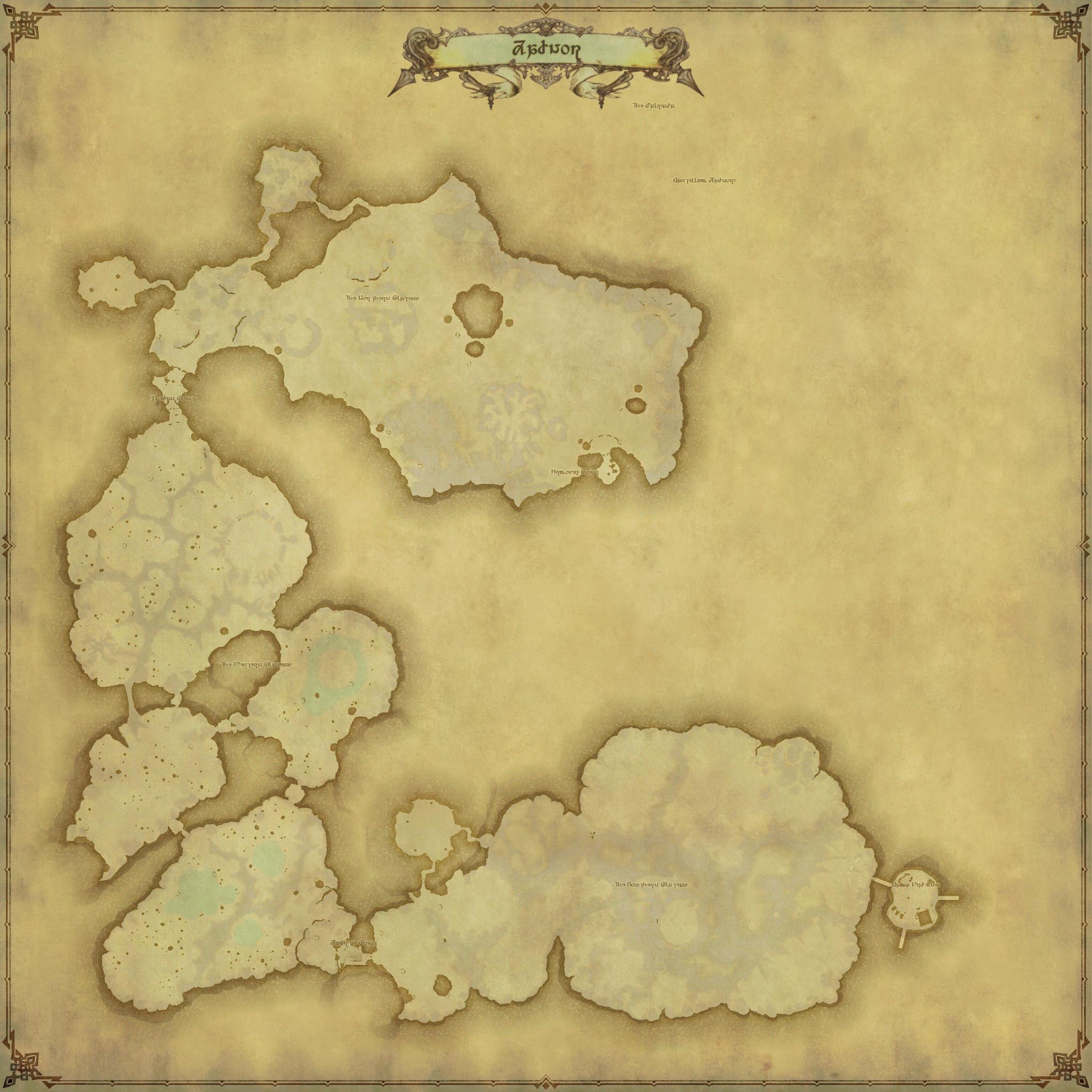 Zadnor Map