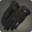 Noir Leather Gloves Icon