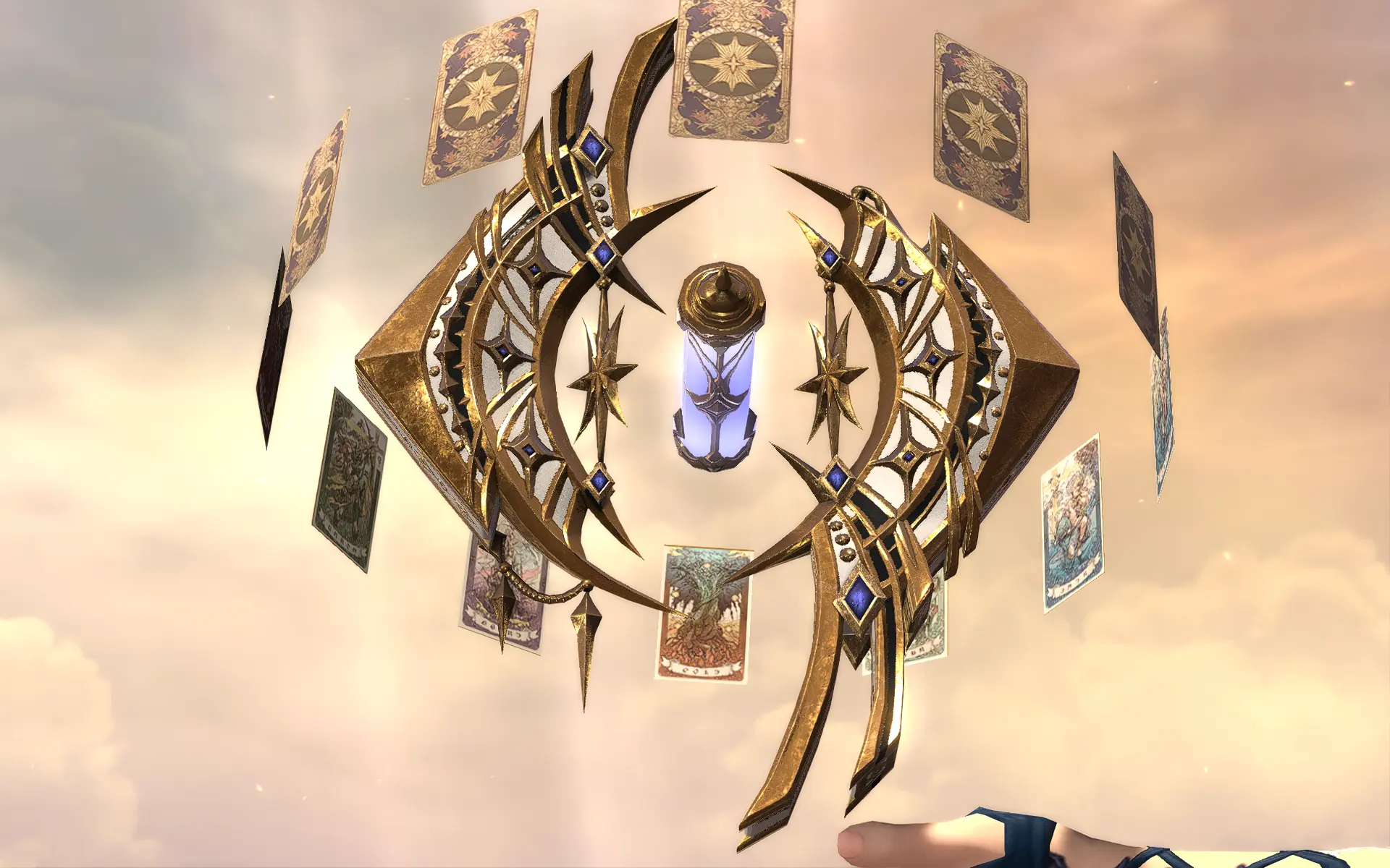 Phantom Penumbrae weapon for Astrologian