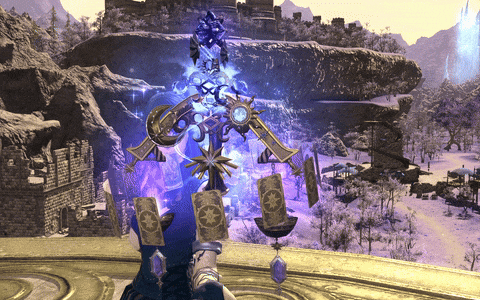 Phantom Obscurum weapon for Astrologian