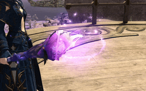 Phantom Umbrae weapon for Black Mage