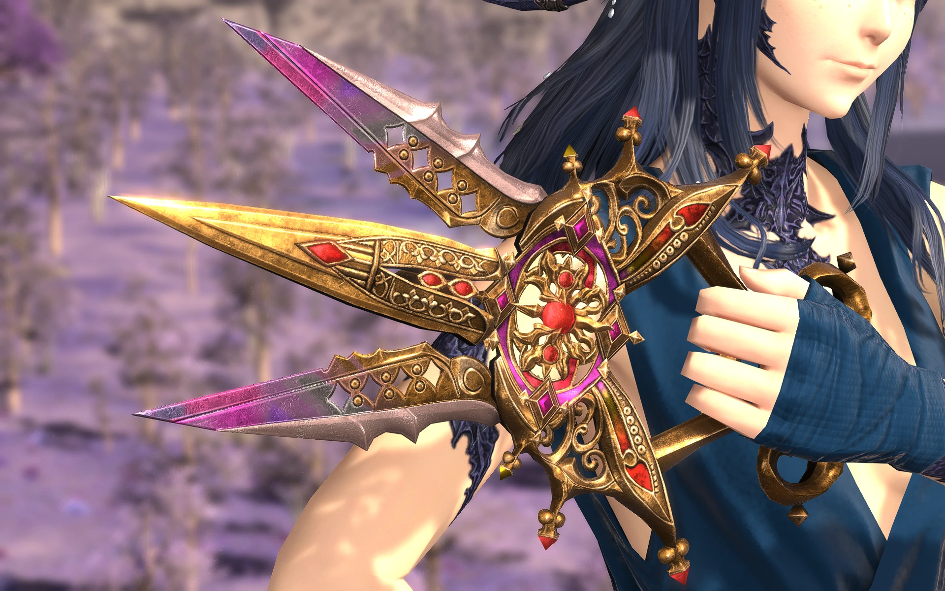 Phantom Penumbrae weapon for Dancer
