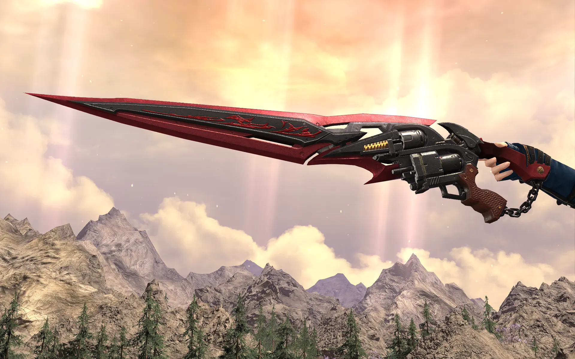 Phantom Penumbrae weapon for Gunbreaker