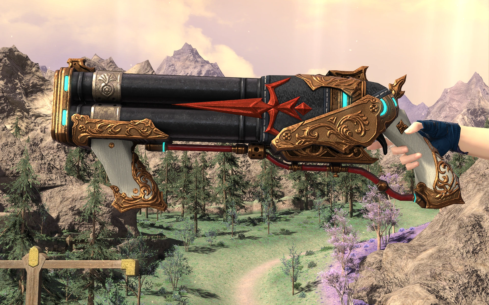 Phantom Penumbrae weapon for Machinist
