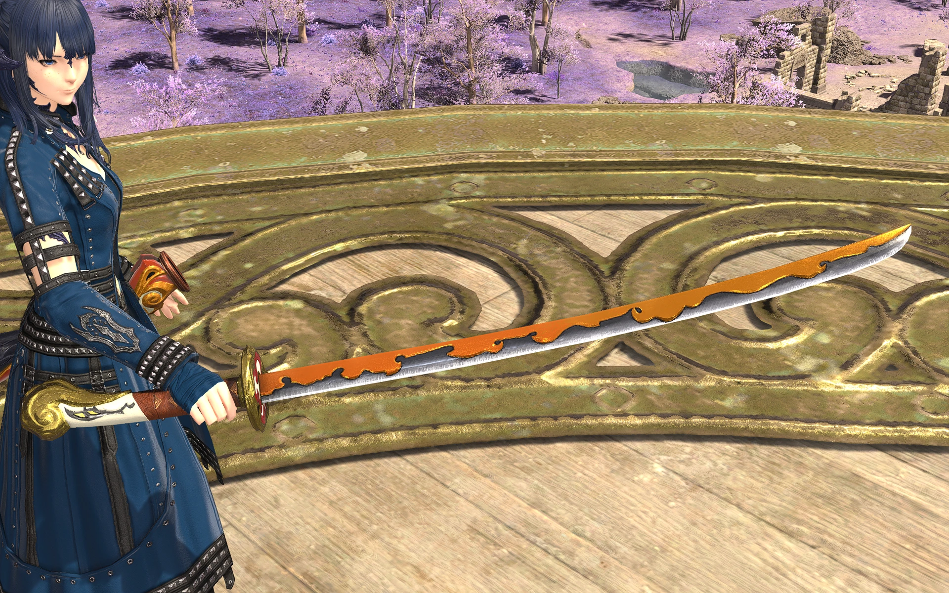 Phantom Penumbrae weapon for Samurai
