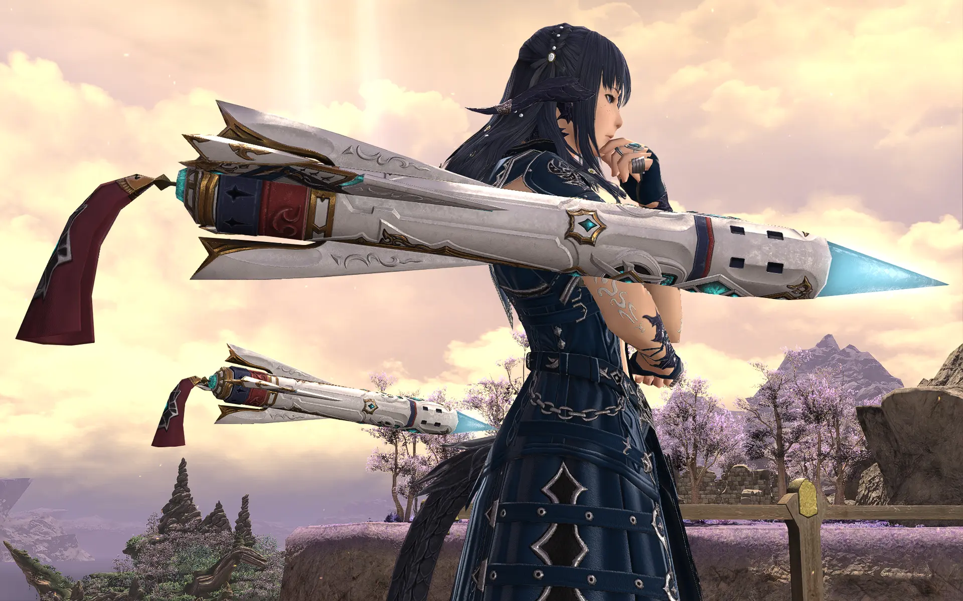 Phantom Penumbrae weapon for Sage