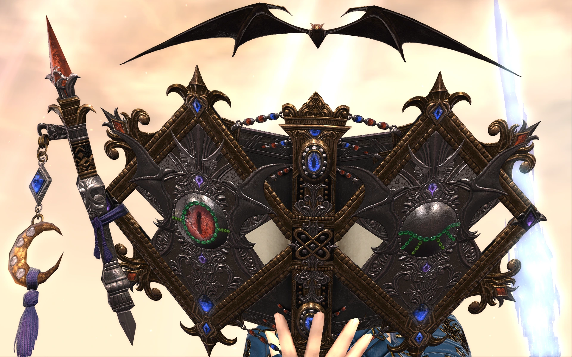 Phantom Penumbrae weapon for Summoner