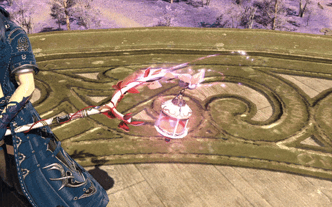 Phantom Umbrae weapon for White Mage
