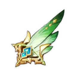 Viridescent Arrow Feather