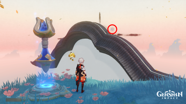 Temple of Space Mnemonic Cluster Collectables: #24 From the eastmost waypoint, travel to the giant wall via interacting with the west Harpastum.