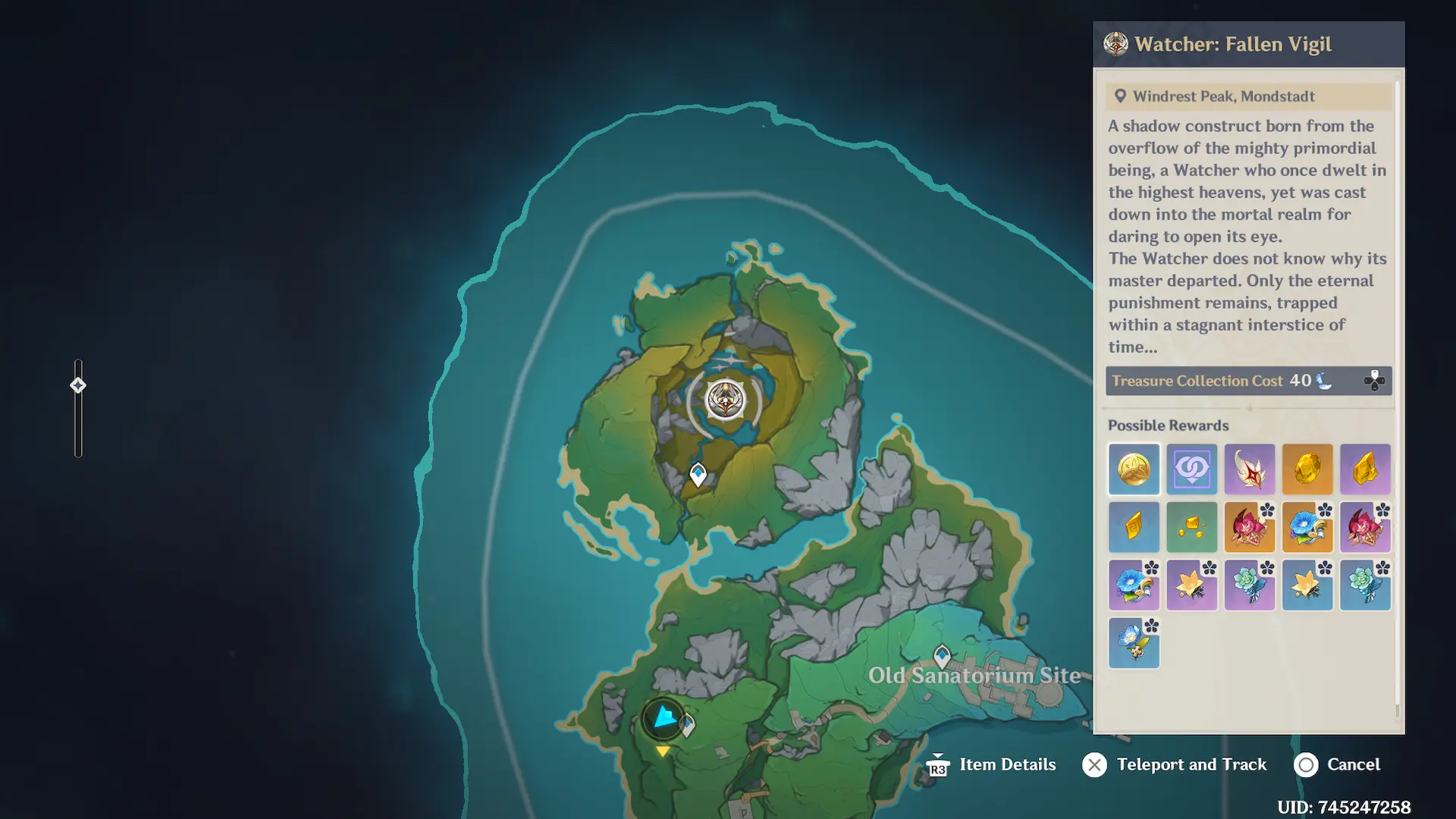 Windrest Peak Watcher Boss