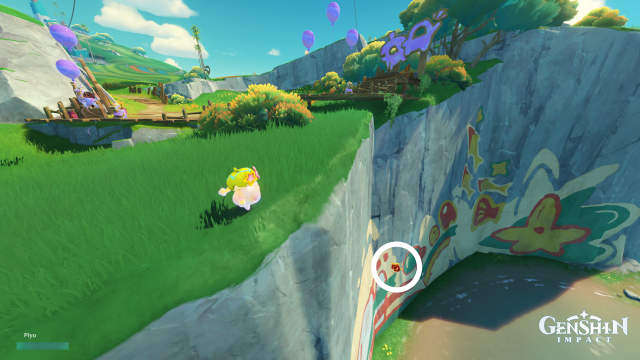 Easybreeze Holiday Resort Oculus Collectables: ##8 From #7, continue along the edge of the cliff until you reach an enemy pack. You'll have to jump down to reach it