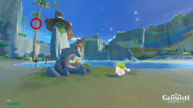 Easybreeze Holiday Resort Oculus Collectables: ##26 From the Wavey Bay waypoint, head to the nearby obstacle course and glide down