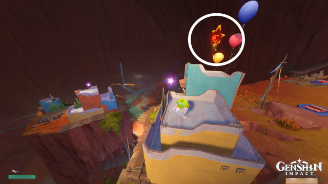 Easybreeze Holiday Resort Oculus Collectables: ##39 From the waypoint, indwell an Asha and travel along the building rooftops. The Pyroculus is located on top