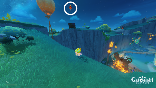 Easybreeze Holiday Resort Oculus Collectables: ##5 From #4, climb up the cliffs and glide over. You can also pull yourself over with an Asha