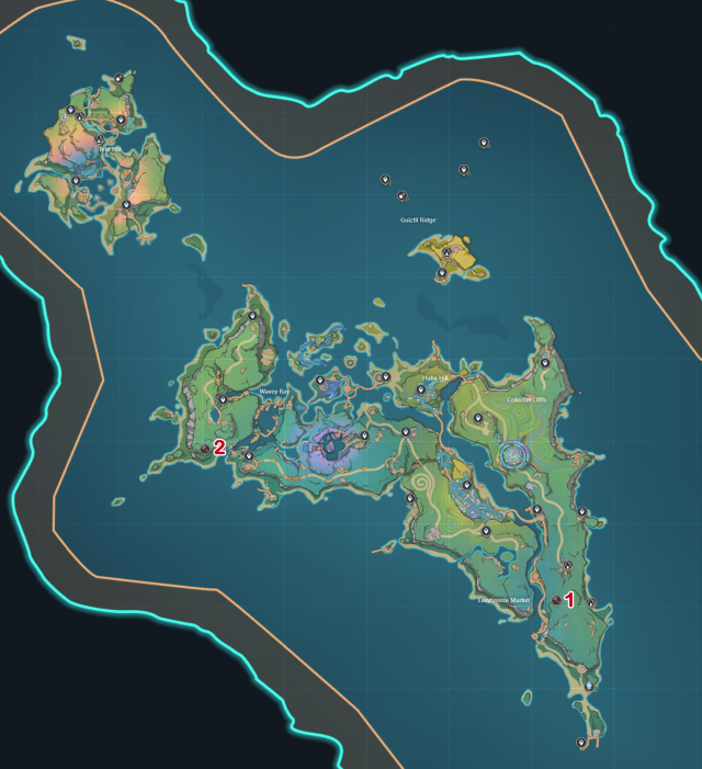 Easybreeze Holiday Resort Shrine of Depths Locations