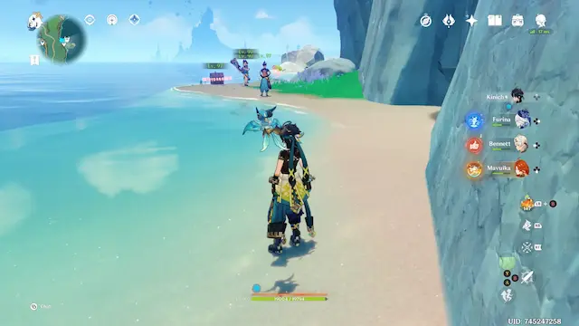 Easybreeze Exquisite Collectables: ##1 Near the water, defeat the enemies