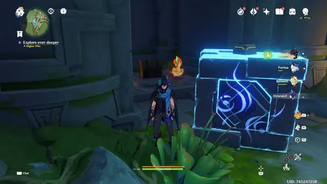 Ochkanatlan Common Collectables: ##9 Underground, move the cube to reach the chest